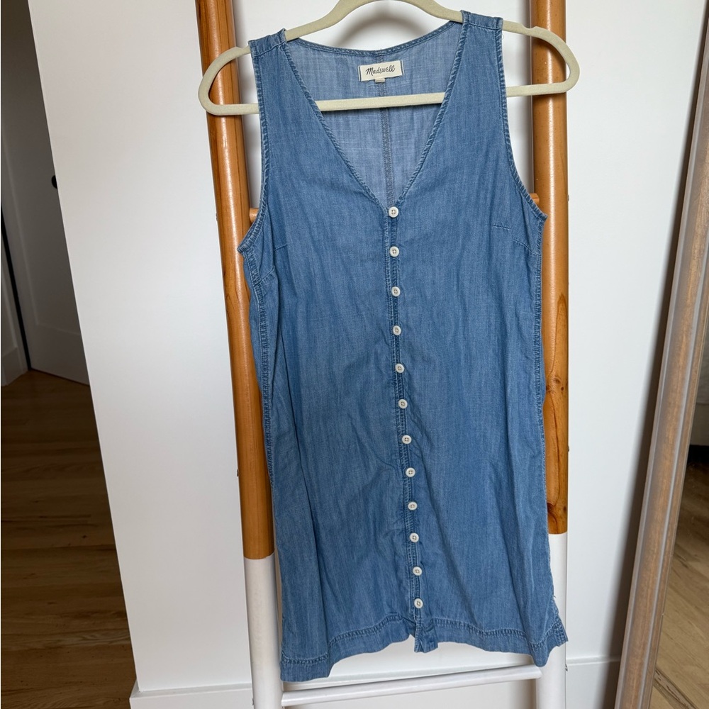 MADEWELL Sleeveless Denim Dress